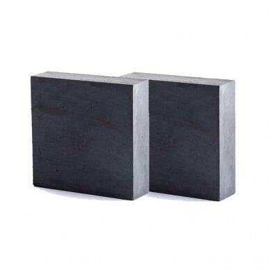 50x50x10 Y35 Block-shaped ferrite magnet