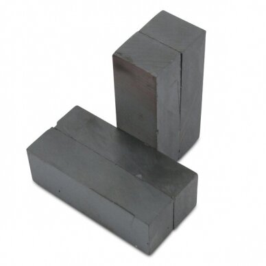 60x20x15 Y35 Bloko formos ferito magnetas