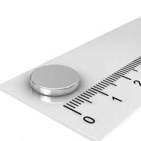 D12x2 N42 Neodymium disc magnet