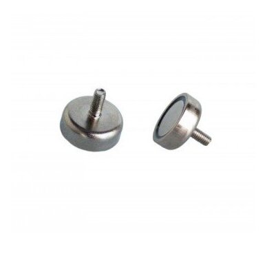 D16x5xM4outx13 NdFeb magnet holder with outer thread