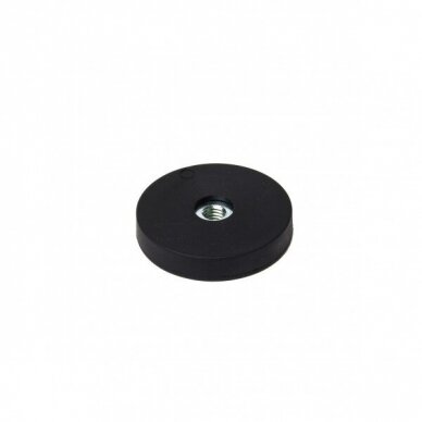 D22x6.5/M4 Rubberized magnetic holder with internal thread