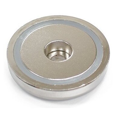 D42x11x6.5x9 POT magnetic holder with cylindrical recess D42x11x6.5x9 POT magnetic holder with cylindrical recess