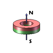 D50xd22x8 Y35 Žiedo formos ferito magnetas