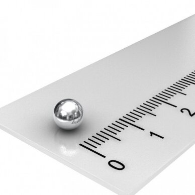 D5 mm sferinis apvalus N42 Neodymium magnetas