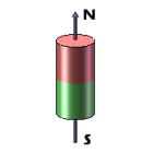 D6x6 N42 Neodymium disko formos magnetas