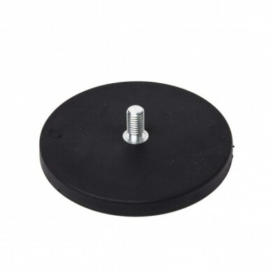 D66x23/M8 Rubber magnetic holder with external thread