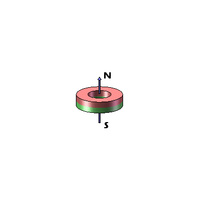D8xd4x3 F30 Žiedo formos magnetas 2