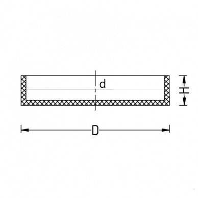 Резиновая прокладка для магнитов Ø 60 мм 9