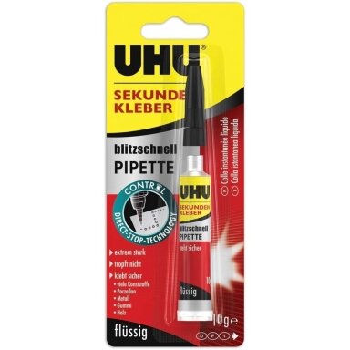 UHU superliim pipetiga