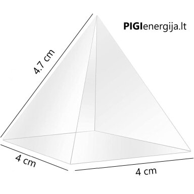 PÜRAMIID Valgusspektri prisma PÜRAMIID Valgusspektri prisma